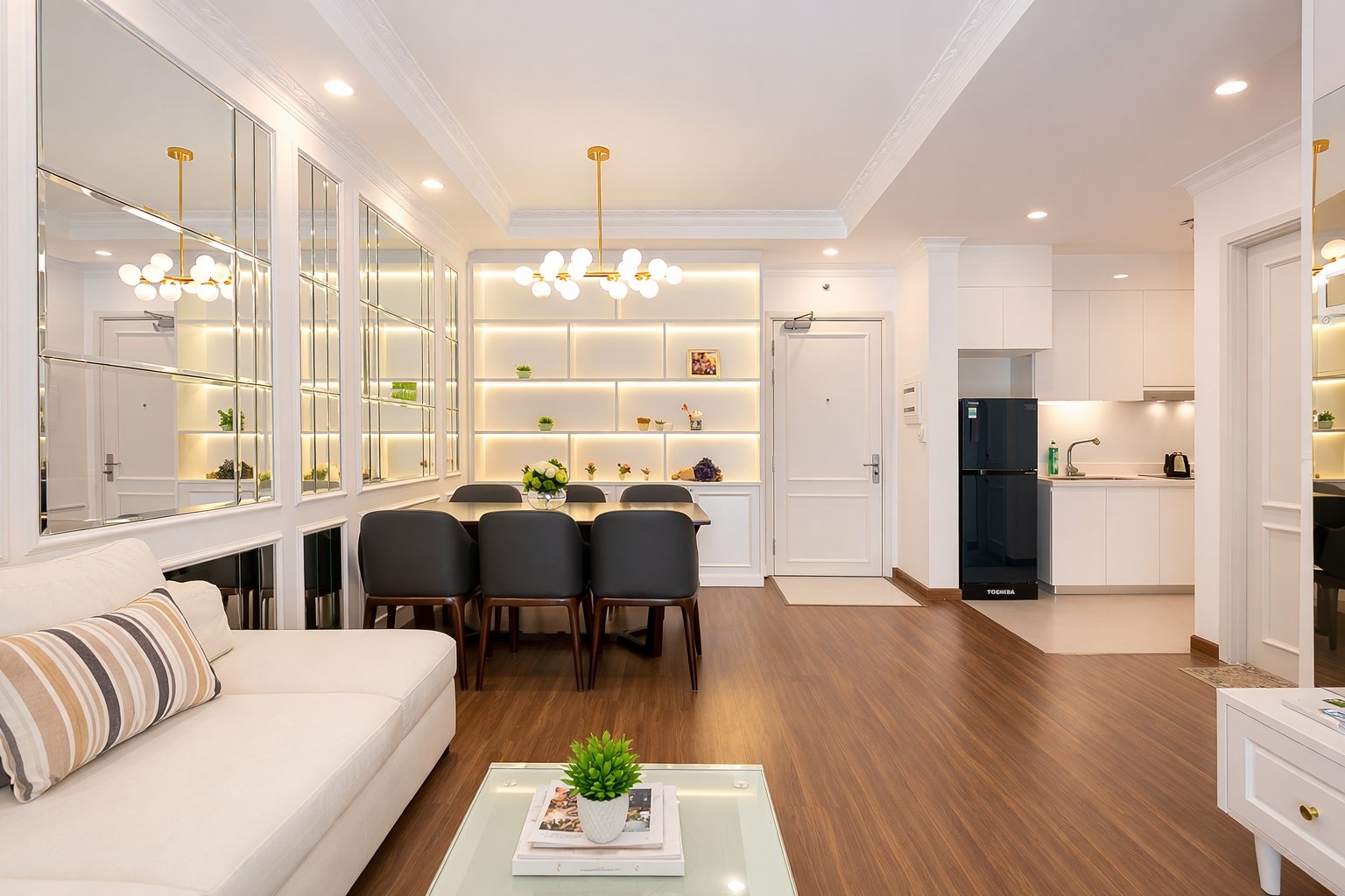 Căn hộ 1 phòng ngủ RiverGate Residence hình 3