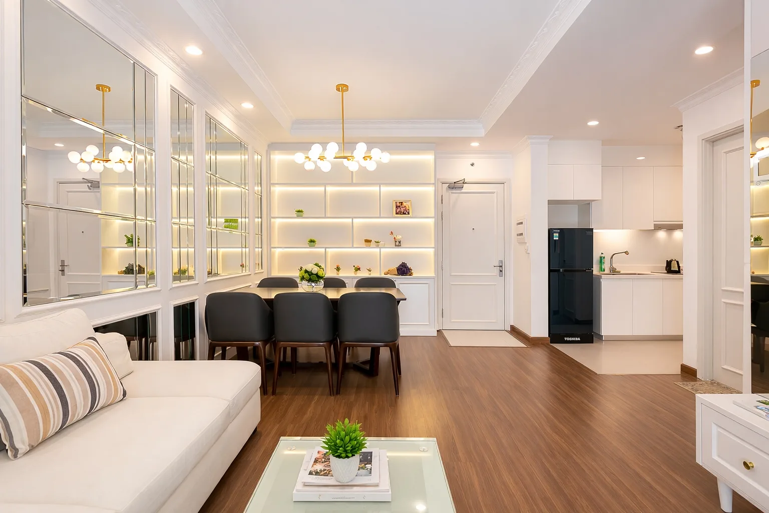 Căn hộ 1 phòng ngủ RiverGate Residence hình 3