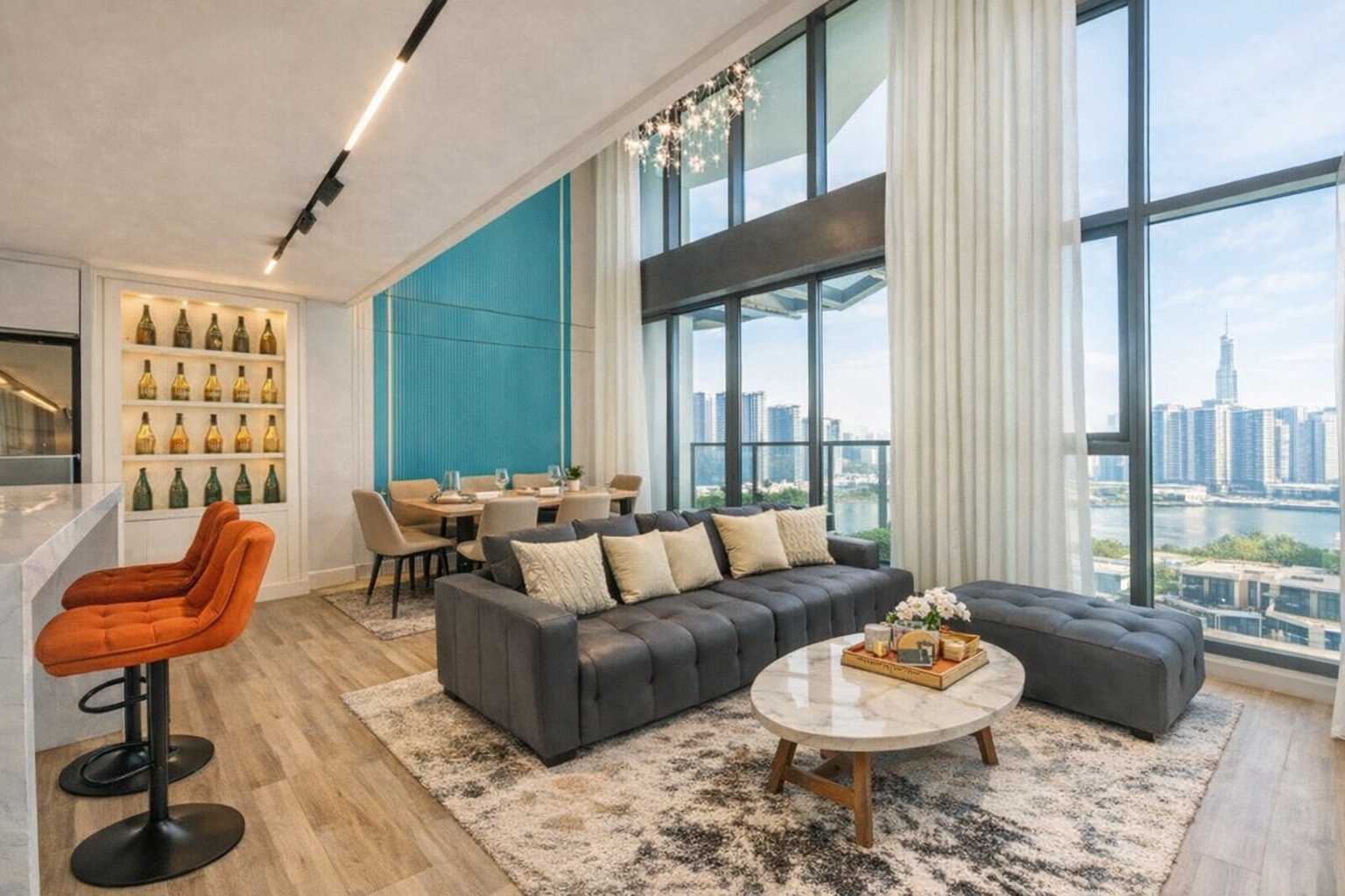 Căn hộ 4 phòng ngủ RiverGate Residence hình 1