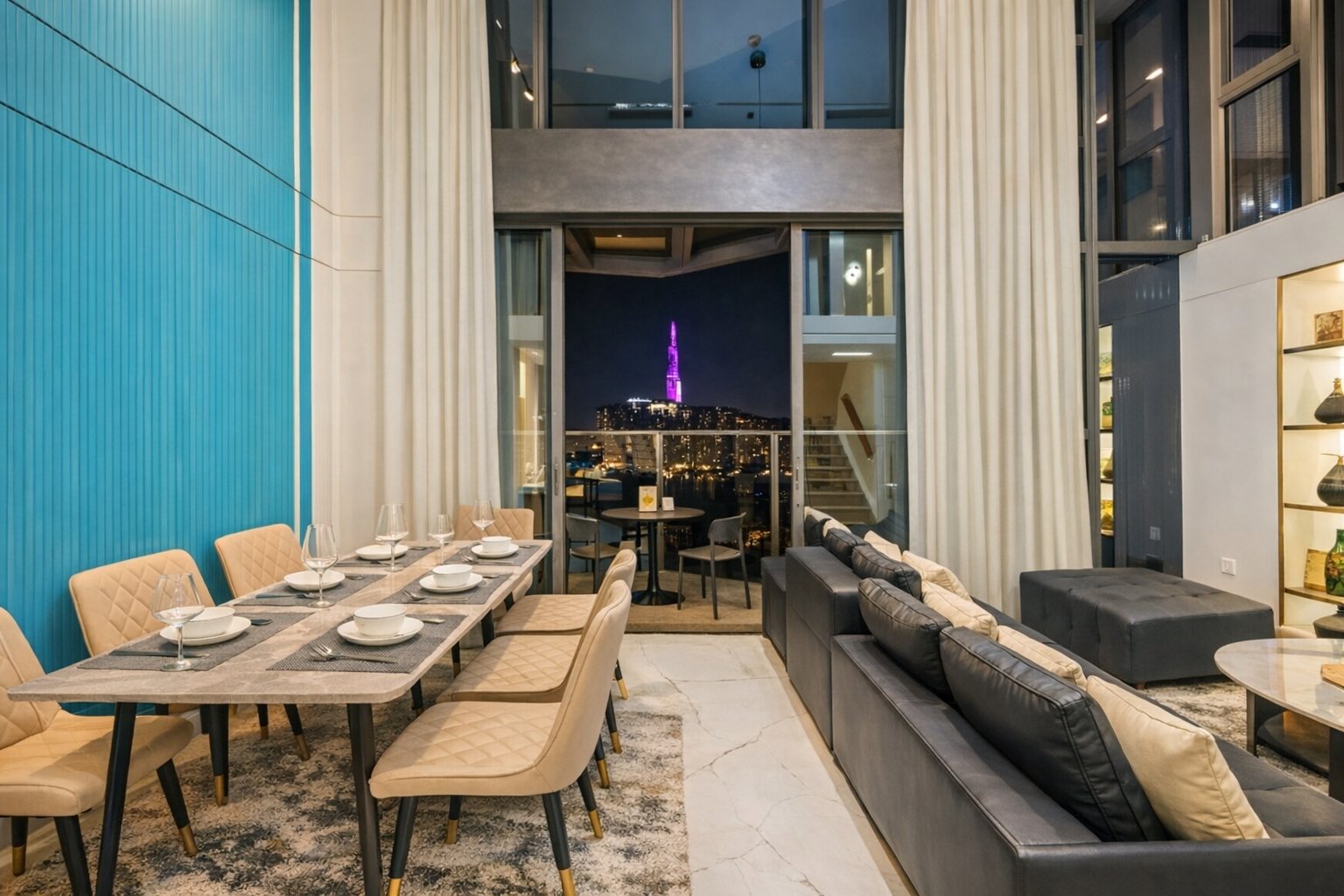 Căn hộ 4 phòng ngủ RiverGate Residence hình 3