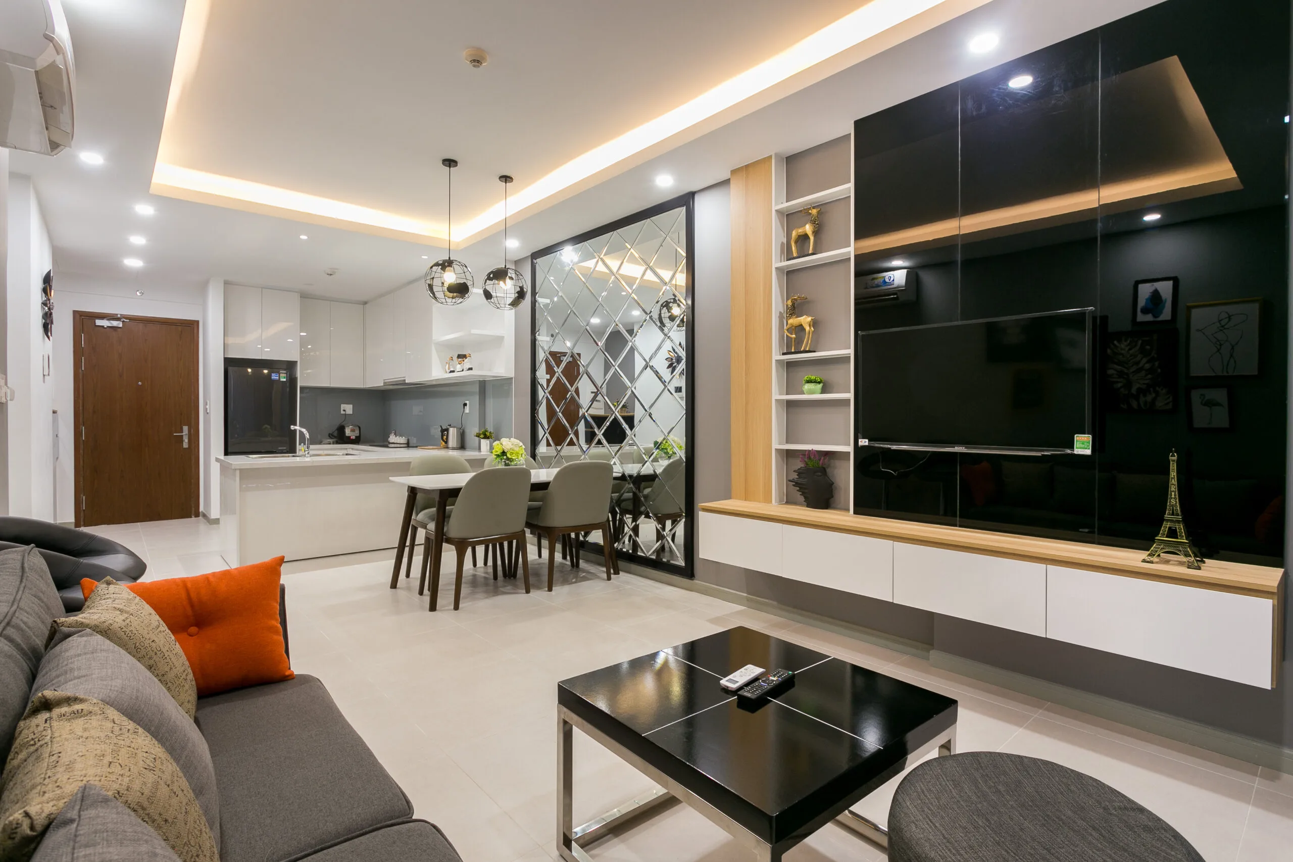 Ghế sofa căn hộ 2 phòng ngủ