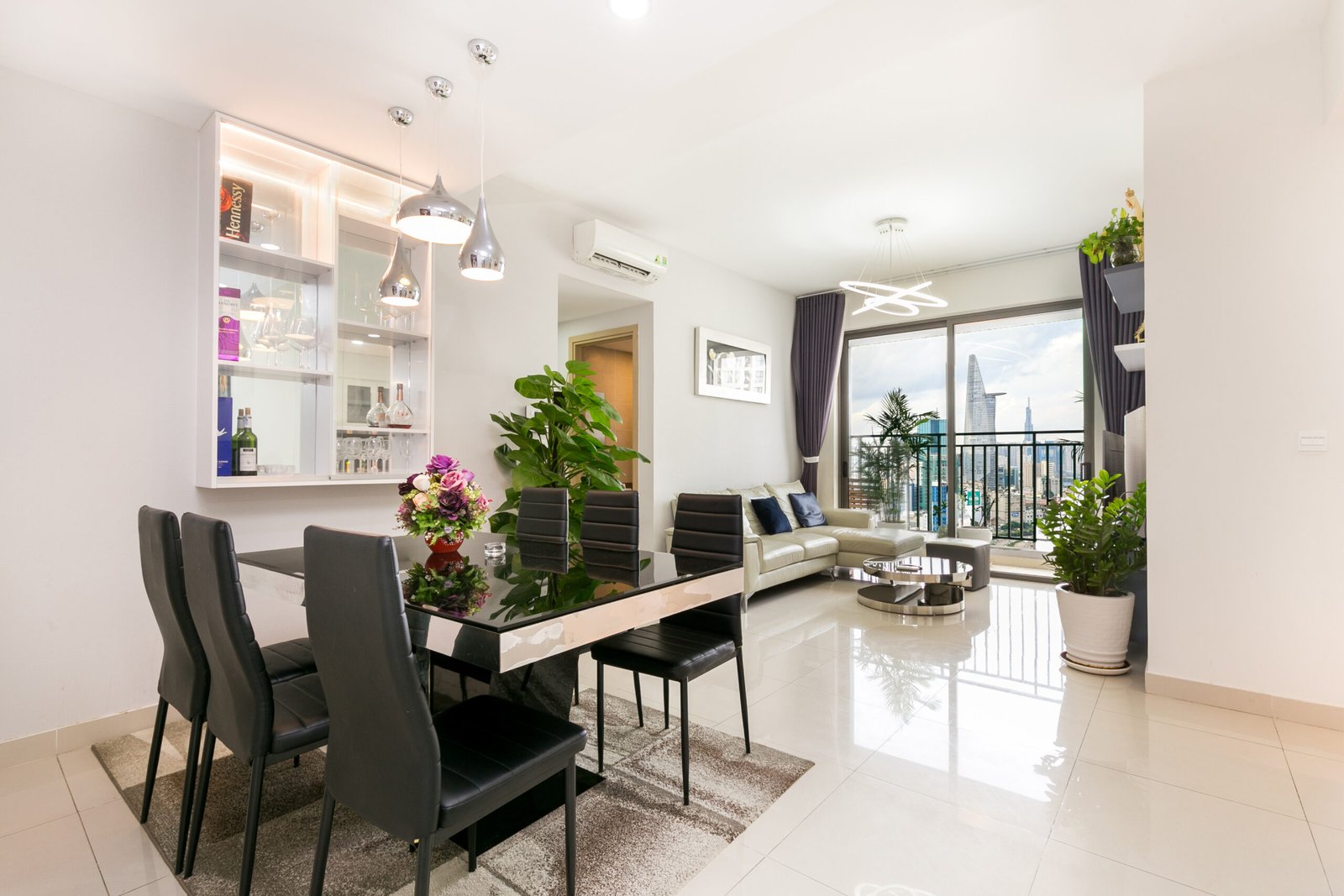 Phòng khách căn hộ RiverGate